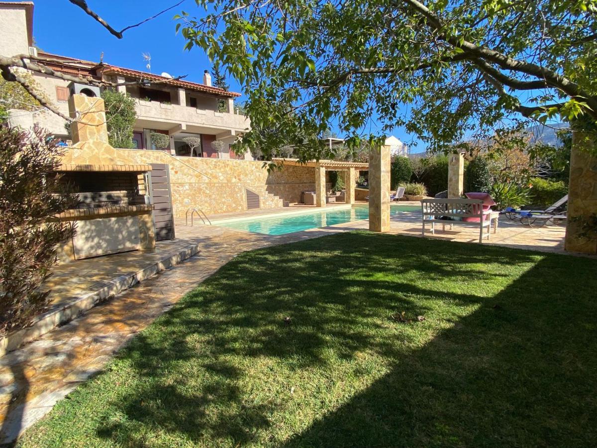 Pool And Sea View Apartments Agia Marina  Exterior foto